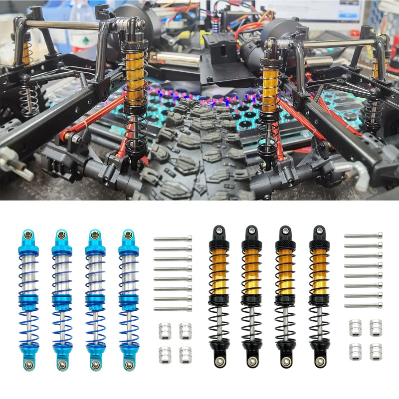 Lò Xo Giảm Xóc Bằng Kim Loại Cho Xe Điều Khiển Từ Xa 1 / 10 MN-999 Crawler