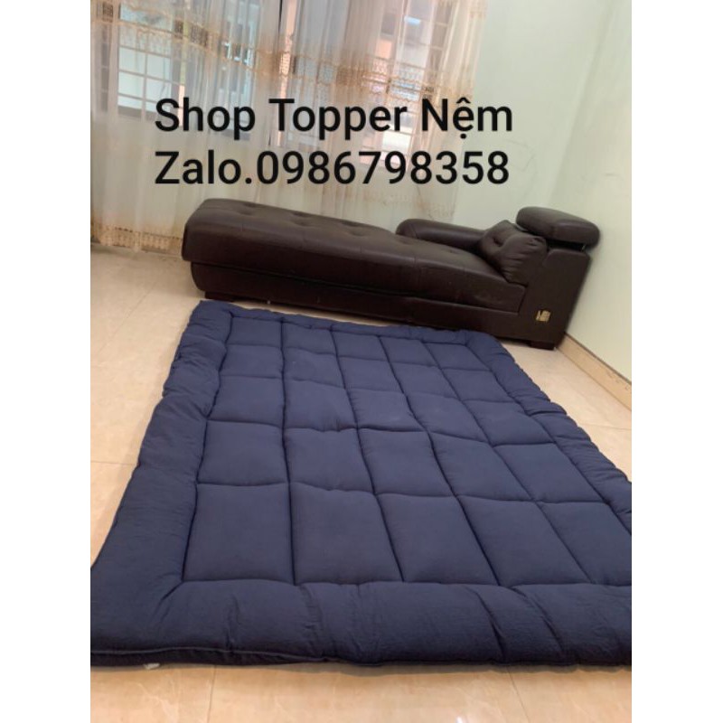 Topper Nệm 1m2x2m size 1 người nằm