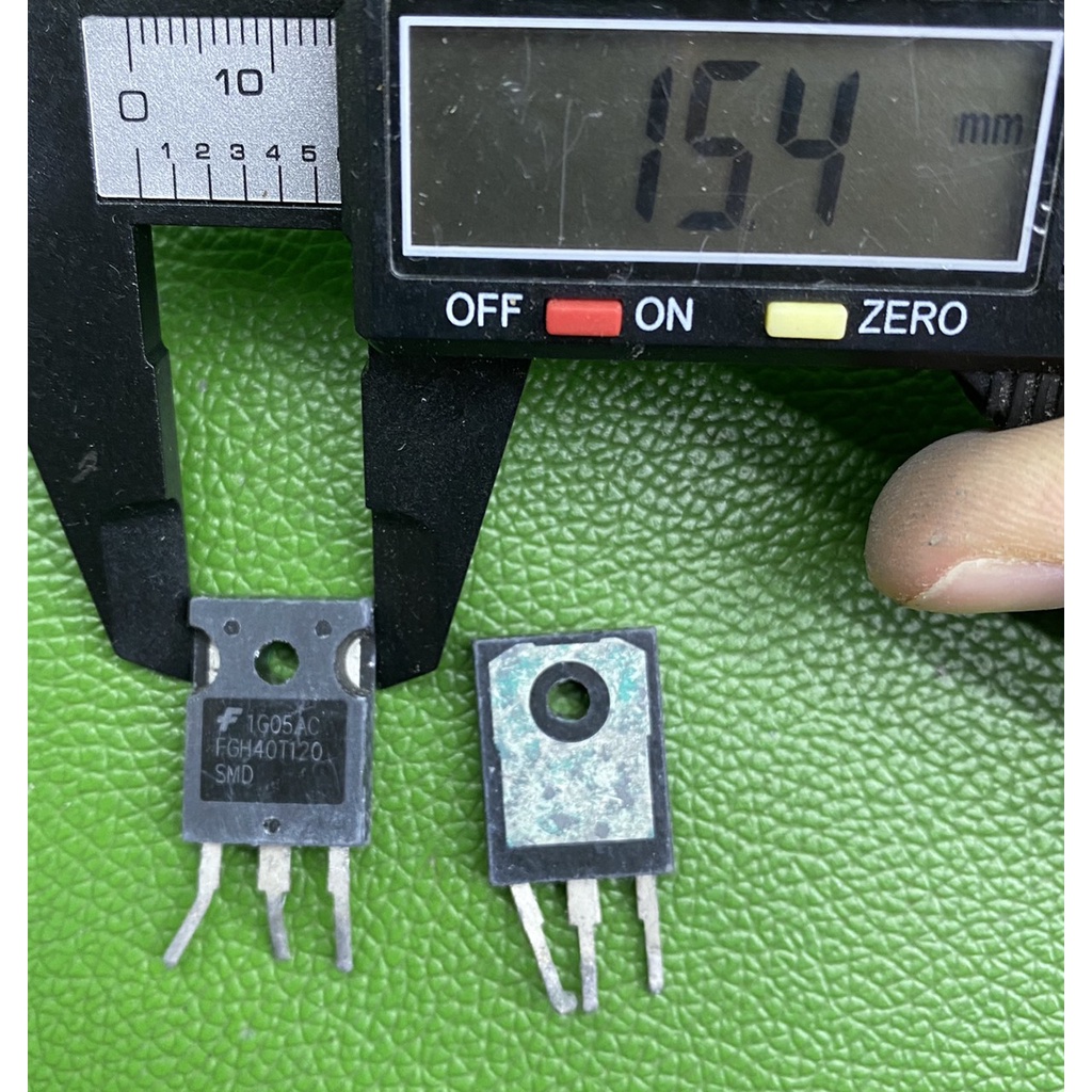 IGBT 40T120 FGH40T120 chịu dòng 40A 1200V hàng tháo máy, loại tốt - linh kiện điện tử QUỲNH DIỄN