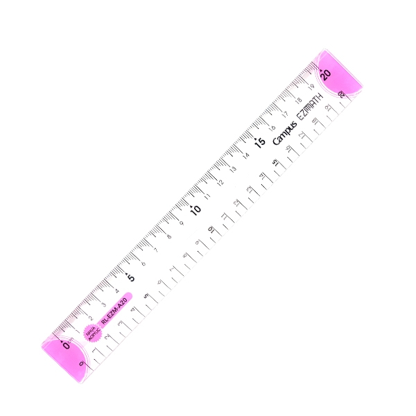 Thước kẻ EZMath 20cm - RL-EZM-A20 - Campus