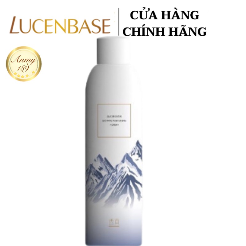 Xịt khoáng chiết xuất nước đá băng cấp ẩm, làm dịu da chính hãng  Lucenbase 150ml