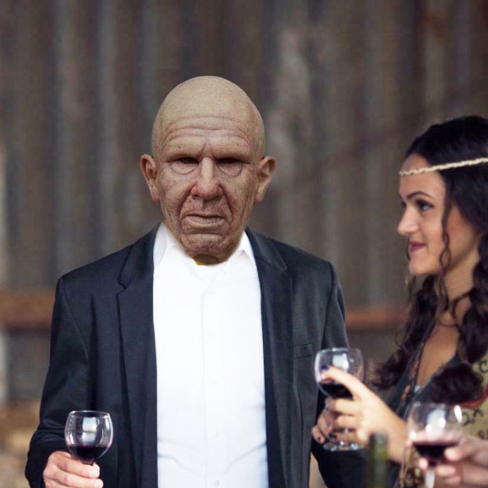 Mặt nạ hóa trang người già đáng sợ cho dịp halloween