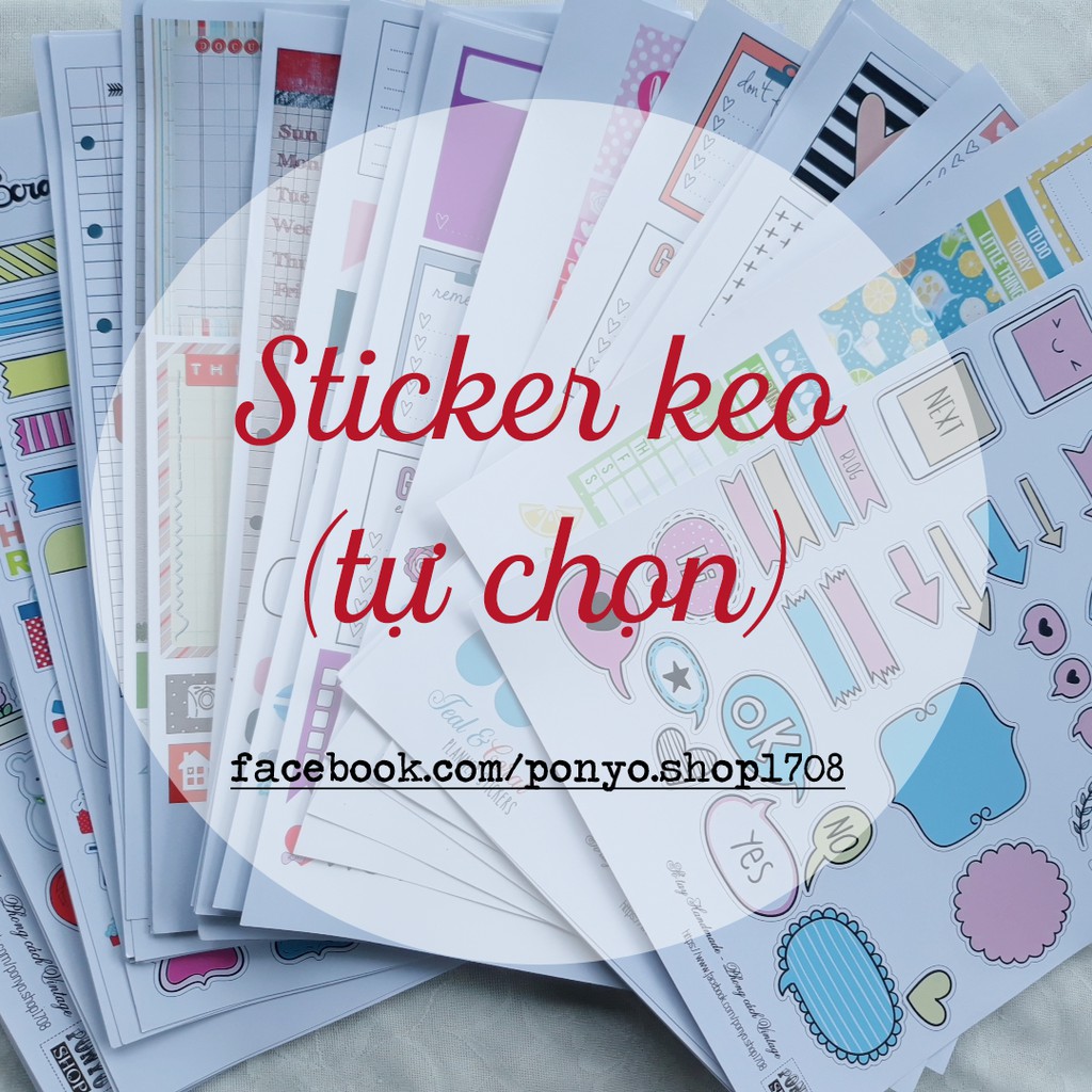 Combo Nguyên liệu làm Scrapbook Handmade Vintage  - PONYO Shop