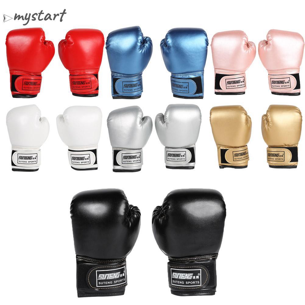 Set 2 Găng Tay Da Tập Boxing