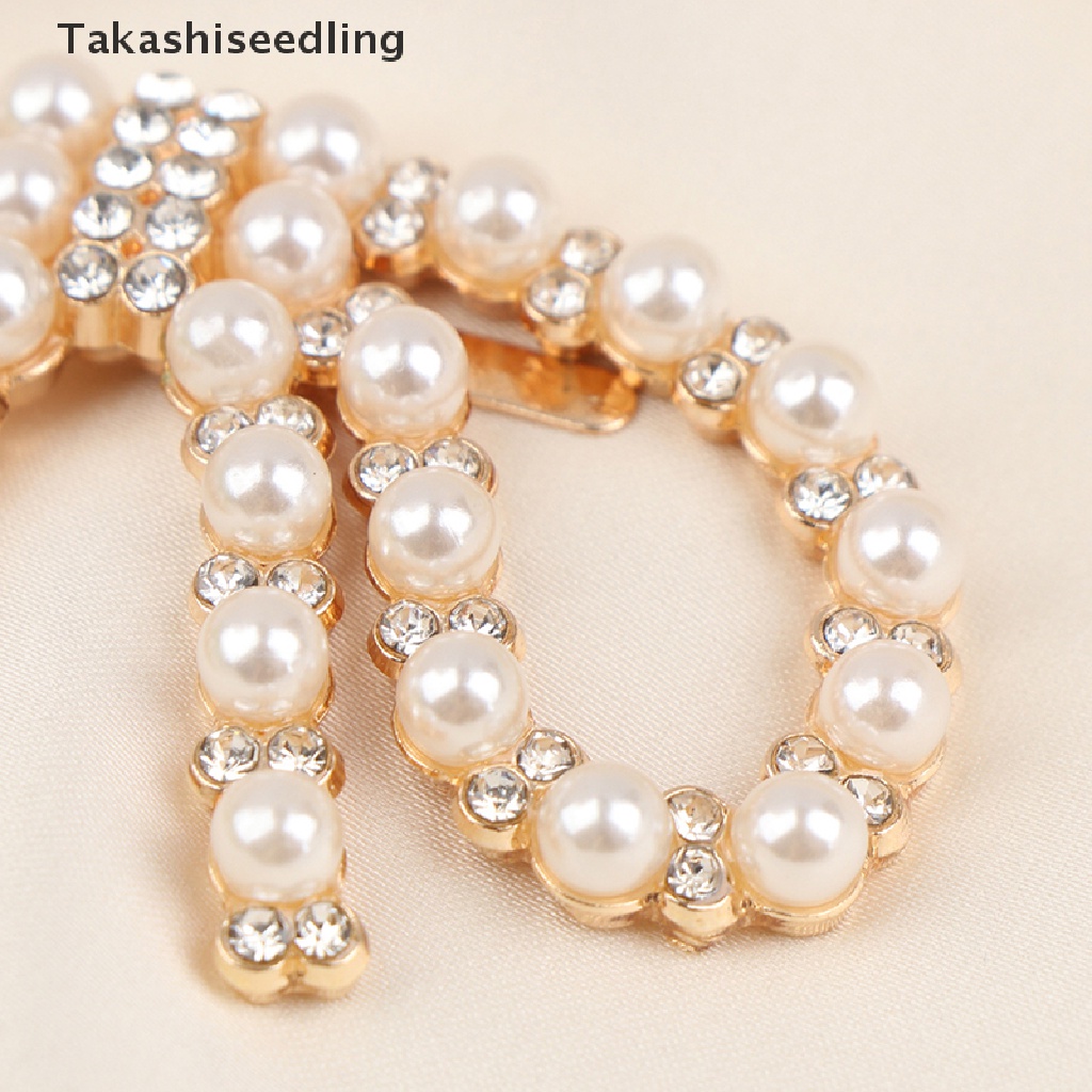 (Takashiseedling) Phụ Kiện Trang Trí Giày / Kẹp Đính Nơ Trang Sức Cho Nữ Bán Chạy