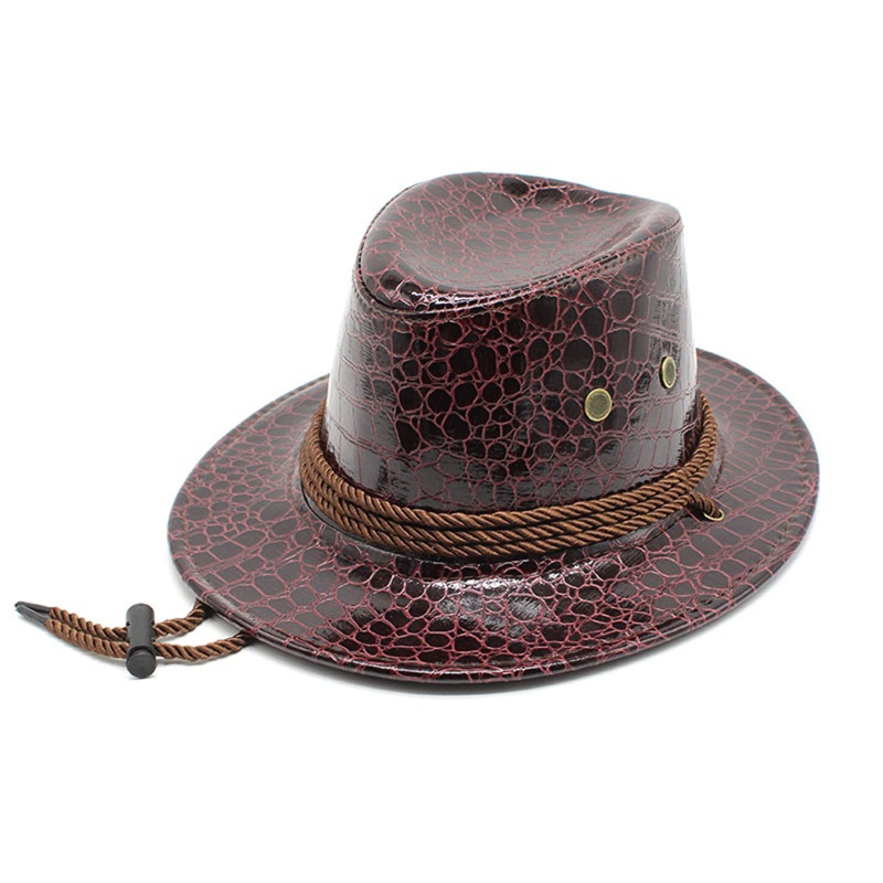 Mũ Cao Bồi Bằng Da Dành Cho Nữ