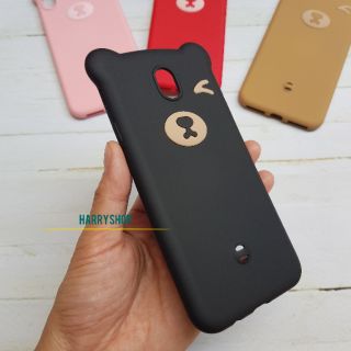 Ốp lưng Iphone 7 plus silicone gấu dễ thương