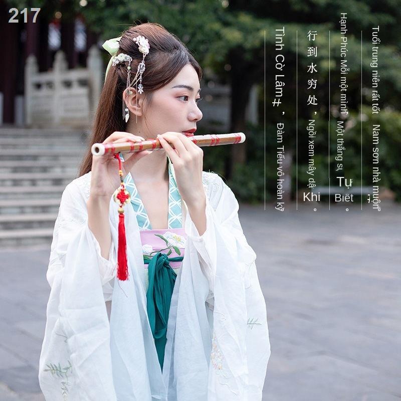 【2021】Người mới bắt đầu thổi sáo ngang trúc đắng phong cách cổ thiếu nhi G giai điệu học sinh lớn F vào nhạc cụ dân tộc