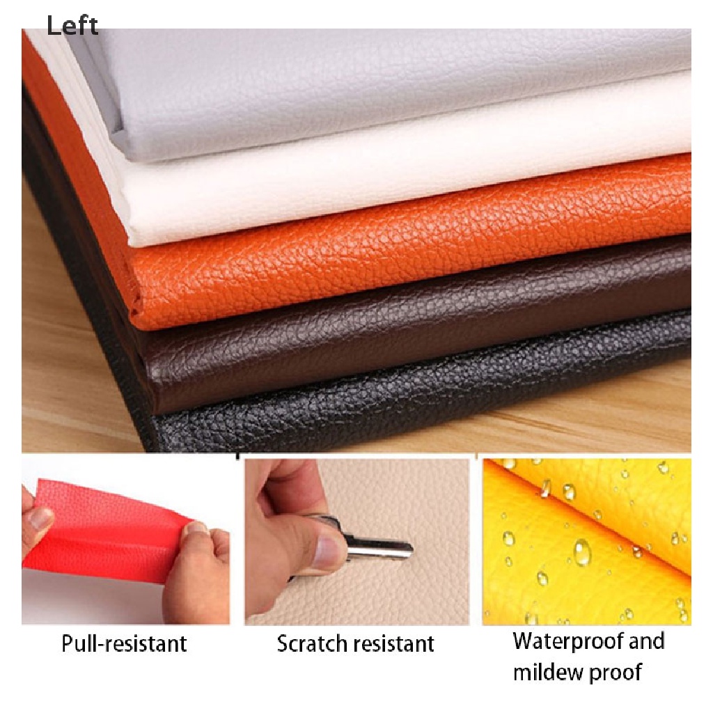 Miếng Da Dán Sửa Chữa Ghế Sofa Tự Dính Không Ủi Kích Thước 25x30cm