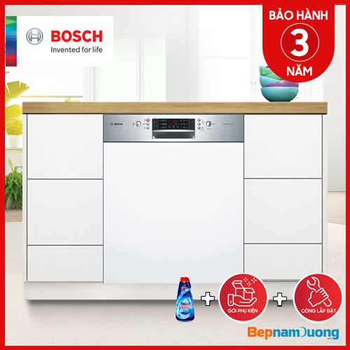 Máy Rửa Bát Bosch SMI46KS01E Hoạt Động Bền Bỉ, Hiệu Quả, An Toàn Cao