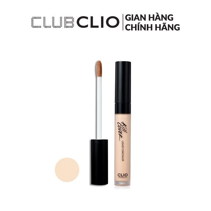 Kem Che Khuyết Điểm Clio Kill Cover Liquid Concealer 7g