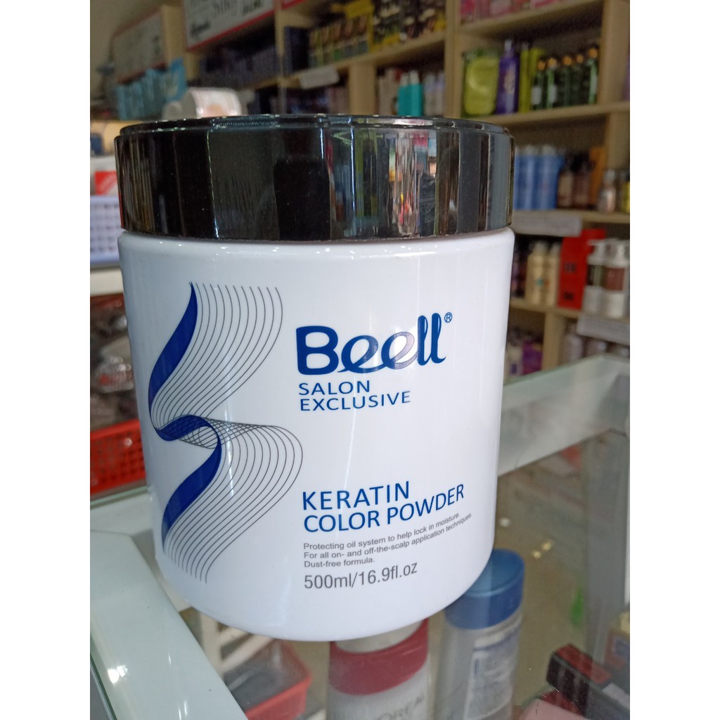 BỘT TẨY TÍM KERATIN BEELL 500G