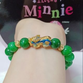 vòng tay phong thủy mix giáp tỳ hưu đổi màu