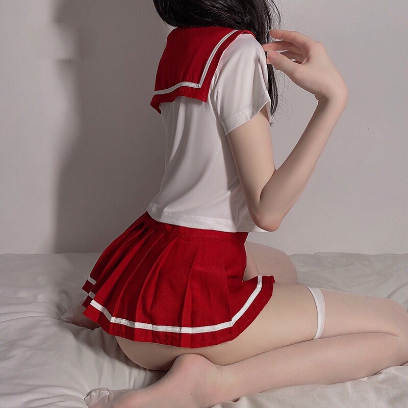 Đồ ngủ sexy cosplay nữ sinh cao cấp  phối nơ dễ thương CICI BONITA CL345 | WebRaoVat - webraovat.net.vn