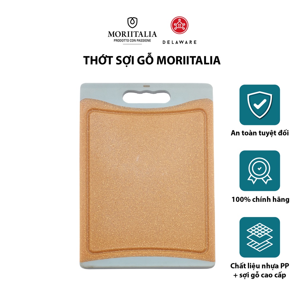 Thớt sợi gỗ Moriitalia bền đẹp an toàn kháng khuẩn 007009