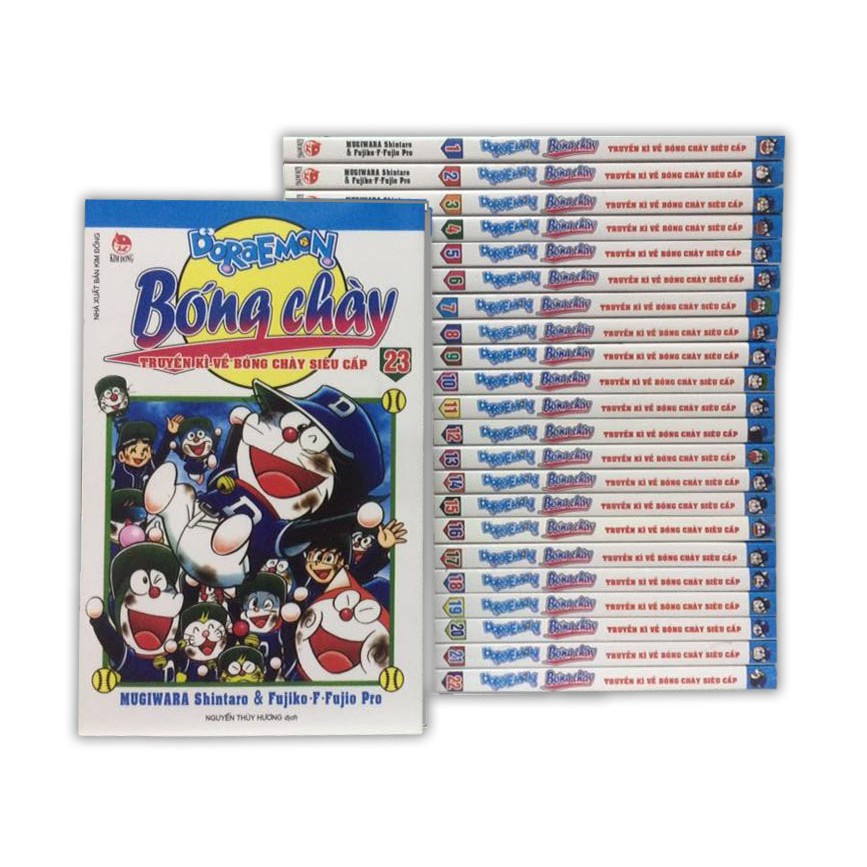 Sách Doraemon Bóng Chày - Truyền Kì Về Bóng Chày Siêu Cấp (Tập 11-23) Gigabook