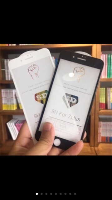 Combo: 3 món ( ốp ip6plus đỏ; ip7 plus gold;kính trắng 7+)