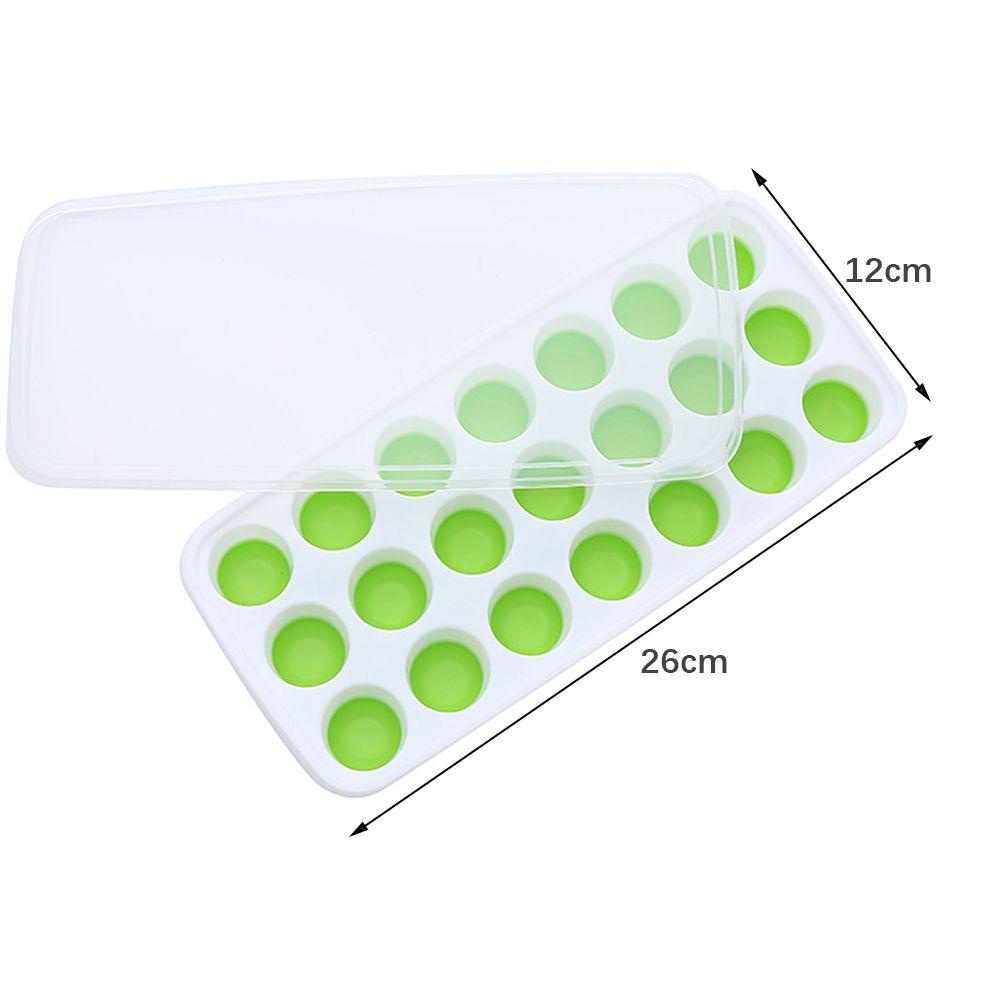 Khuôn Silicone Làm Đá Uống Cocktail Có Nắp Đậy