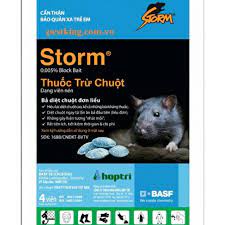 Thuốc diệt chuột thế hệ mới Storm - Gói 20 viên