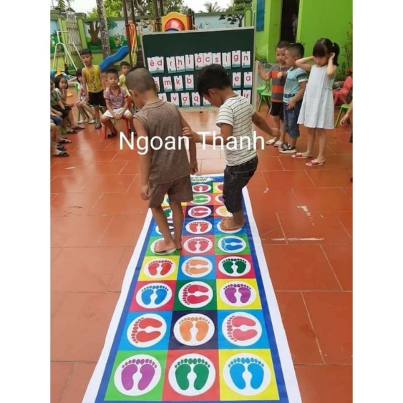 Thảm - Bạt Vận Động Jumping Mat Phát triển kĩ năng Vận động cho Bé Kumi toys