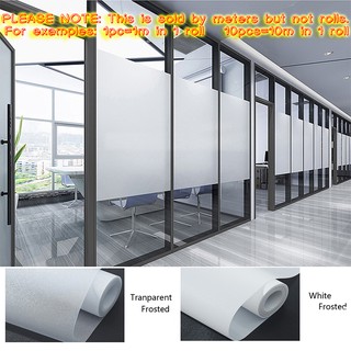 Miếng Dán Mờ Kính Cửa Sổ Phòng Tắm / Văn Phòng 1m Chất Lượng Cao