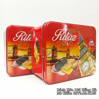 [Hỏa Tốc] Bánh Ritaz Gold Assoted 218g