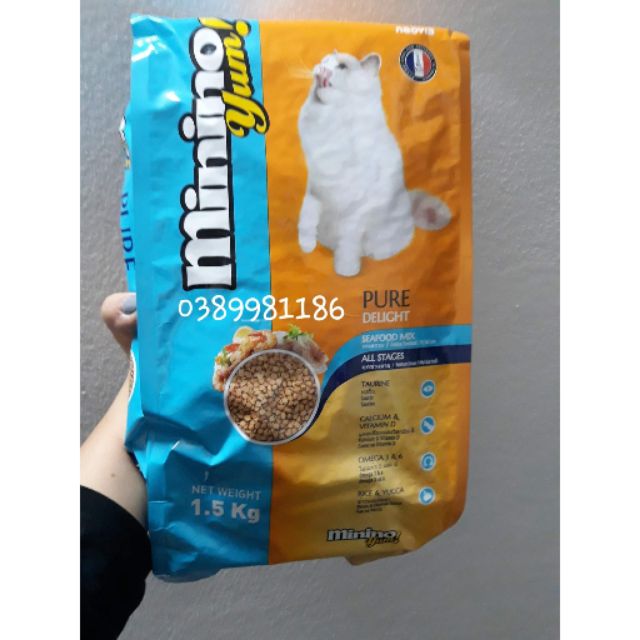 Thức ăn mèo Minio yum(blisk) 1,5kg