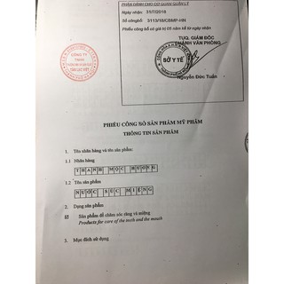 NƯỚC SÚC MIỆNG THANH MỘC HƯƠNG
