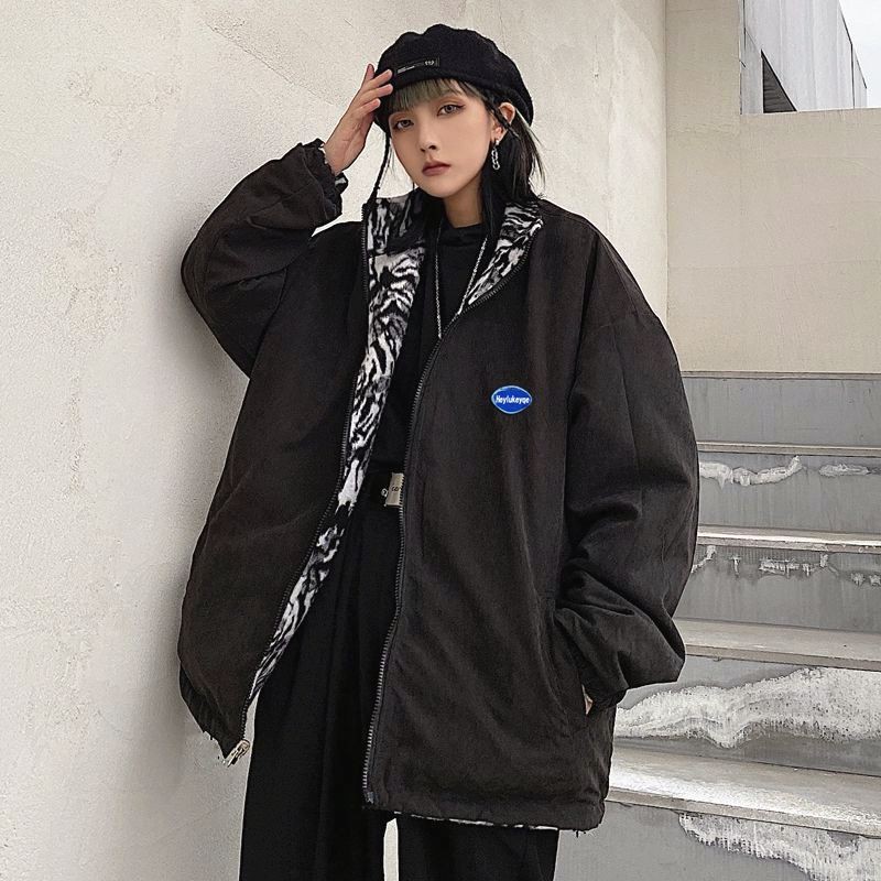 Áo khoác kaki trắng họa tiết camo kaki mặc được hai mặt