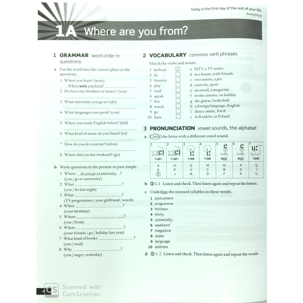 Sách - English File: Pre-intermediate. Workbook with key and iChecker