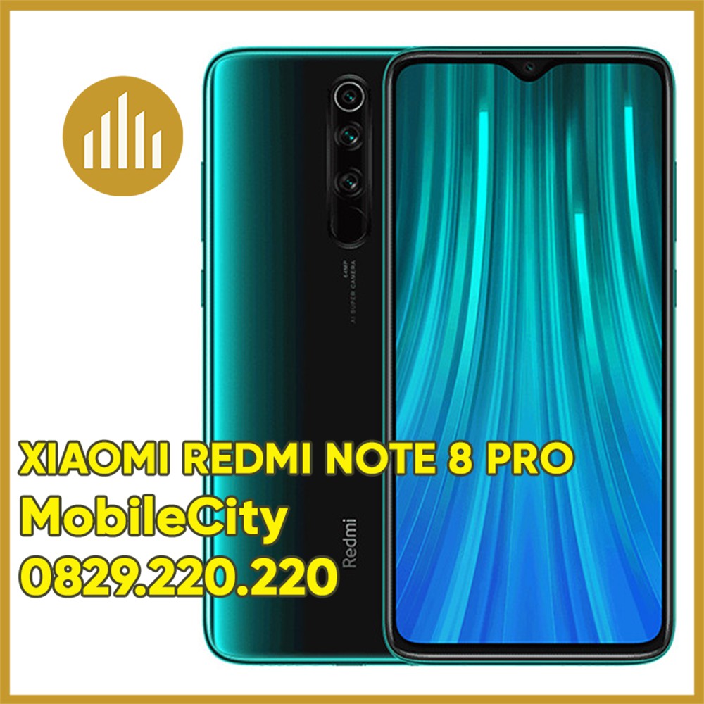 Điện thoại Xiaomi Redmi Note 8 Pro RAM 6GB, 64GB giá Rẻ tại Hà Nội, Tp.HCM, Đà Nẵng - MobileCity | WebRaoVat - webraovat.net.vn