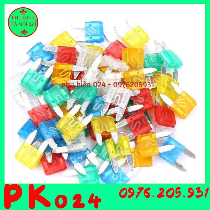 Bộ 10 Cầu Chì Chân Nhỏ Hàng Mới