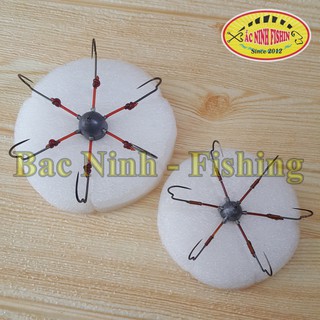 Lưỡi Câu Lục. Câu lục tỳ. Lưỡi Lục tỳ dáng Tay Quỷ, Móng Ngựa chì hoa. Size 14 tay buộc cước. Size 10 tay buộc đồng