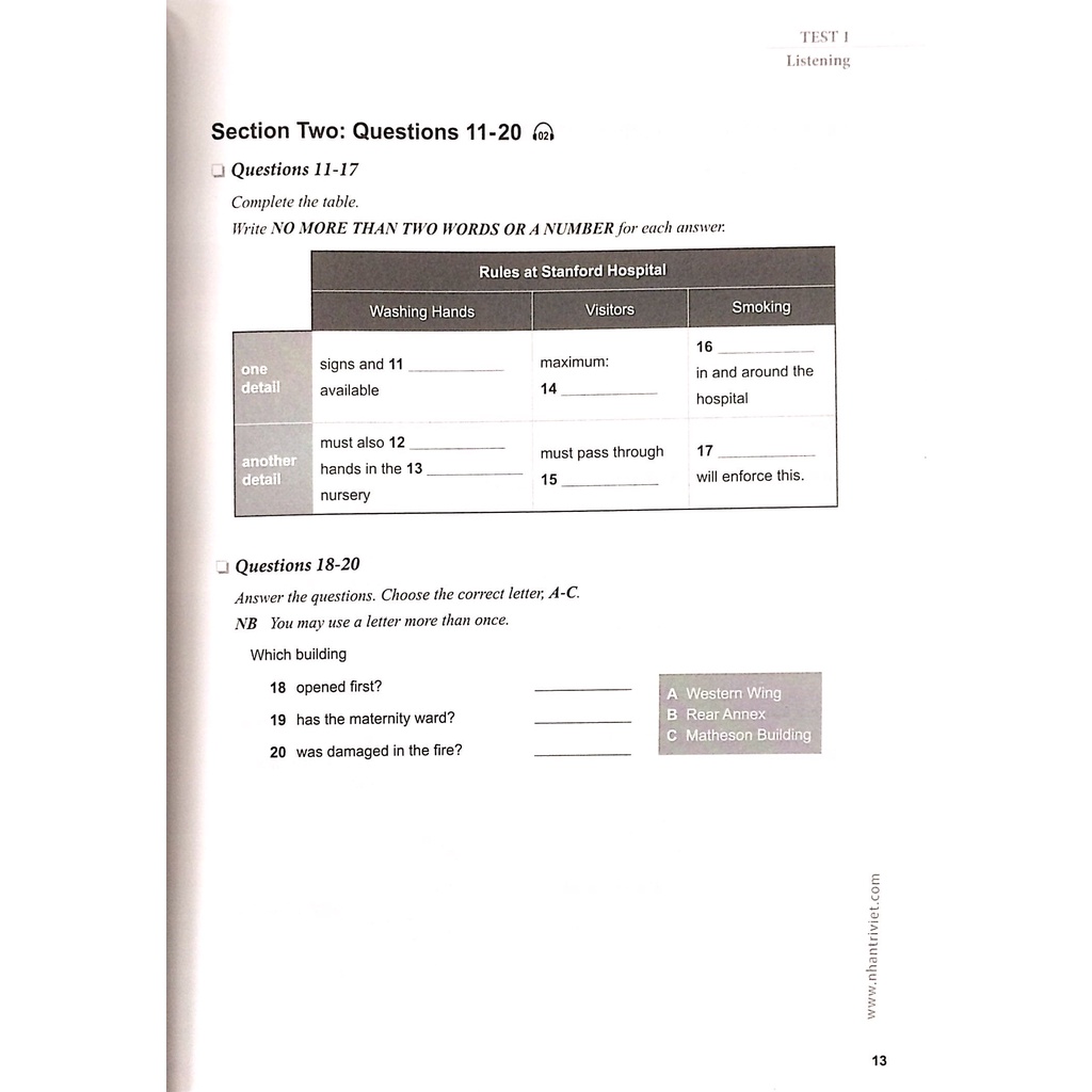 Sách IELTS Test Practice Book