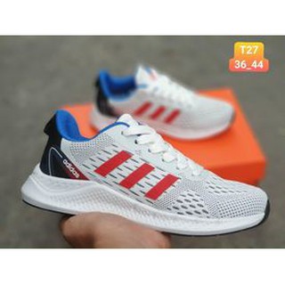 GIÀY SNEAKER 3 SỌC ĐỎ TRẮNG