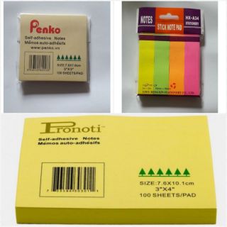 GIẤY NHỚ VUÔNG - CHỮ NHẬT - NHỚ MÀU