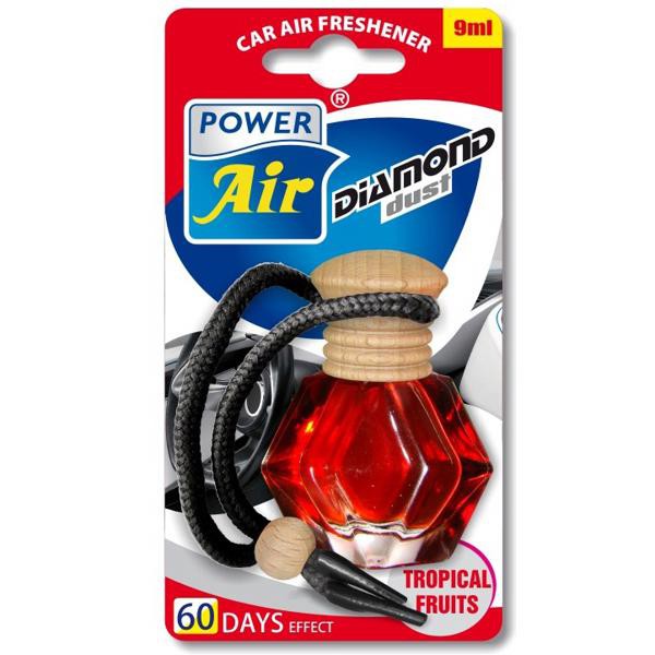 Tinh dầu khuếch tán treo ô tô Power Air Car freshener Diamond Dust 9ml (Lựa chọn mùi hương)