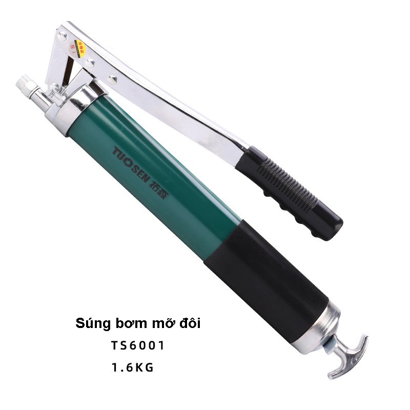 Thiết bị bơm mỡ đơn, bơm mỡ đôi bằng tay 600cc  - Hàng chính hãng Tuosen