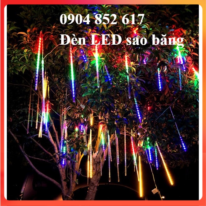 💥Giá Sỉ💥 BỘ ĐÈN LED SAO BĂNG ĐỦ MÀU 8 ỐNG 50 CM - HIỆU ỨNG GIỌT NƯỚC 💥Tết, noel, Năm mới💥