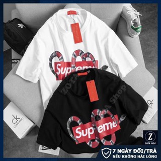 Áo phông nam cộc tay - Chất mềm mịn mát in Sup - Rắn