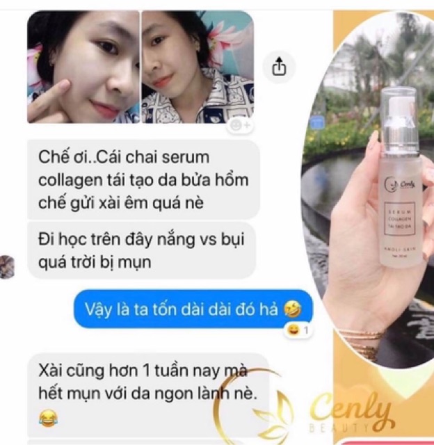 Serum Collagen Cenly Amoliskin ❤️Nuôi dưỡng da từ sâu bênh trong | BigBuy360 - bigbuy360.vn