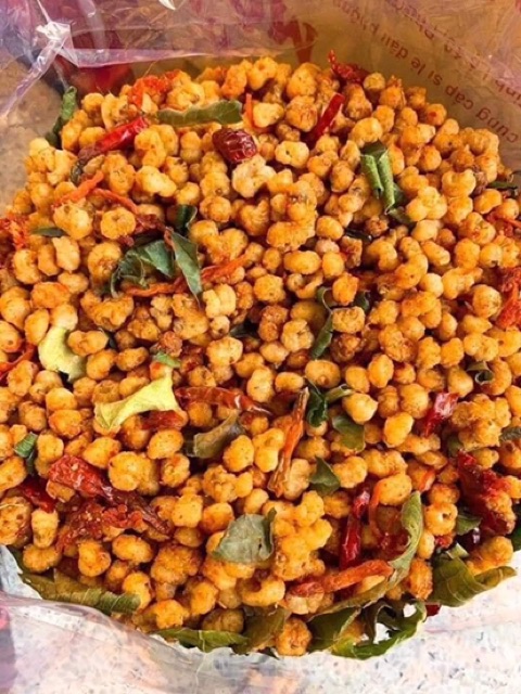 1KG BẮP RIM KHÔ BÒ LÁ CHANH HÀNG LUÔN MỚI