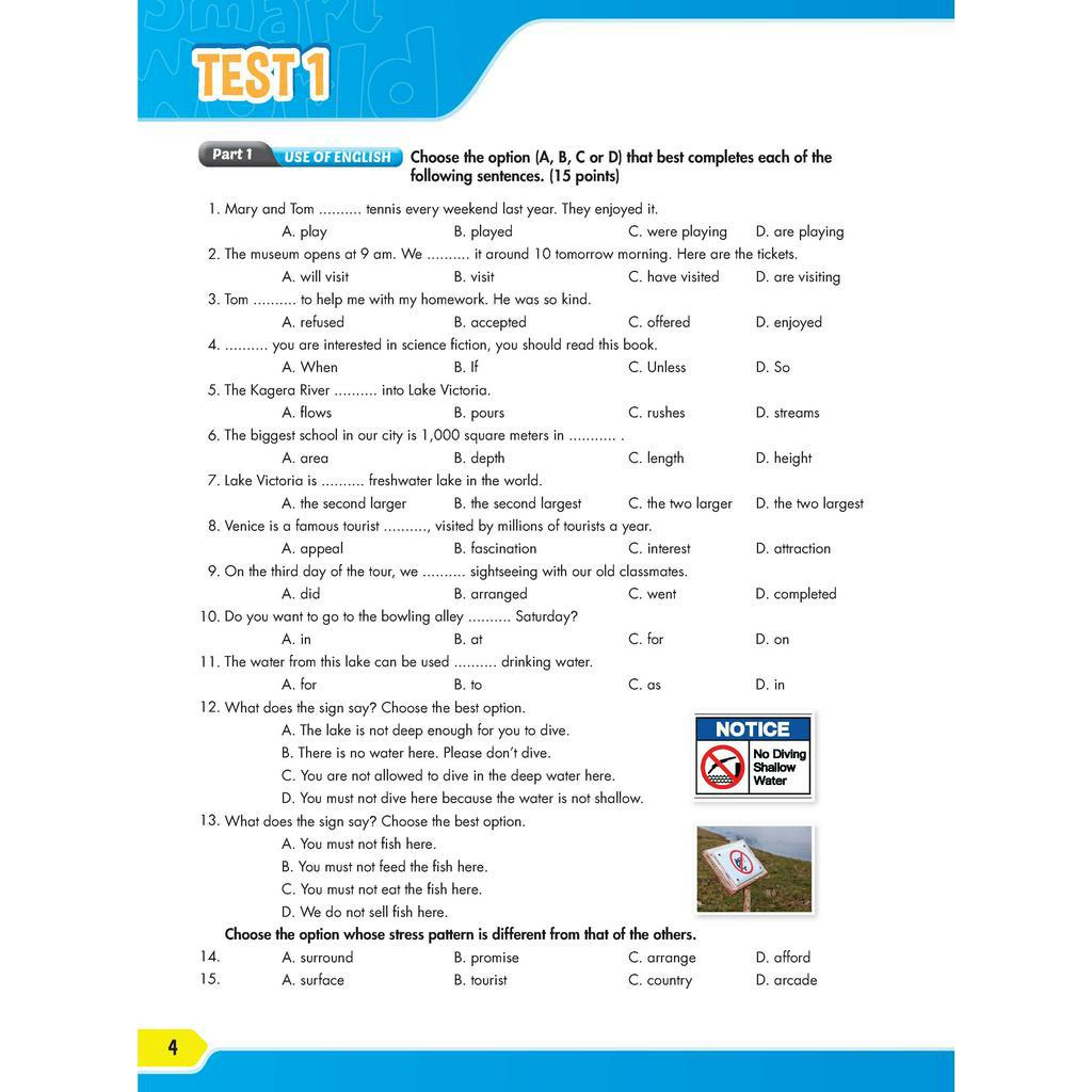 Sách - DTPbooks - Practice Test Grade 9