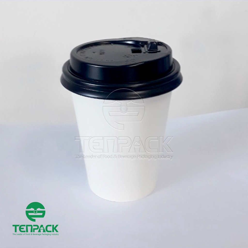Combo 25 Ly giấy 9oz và nắp nóng NN77Đ