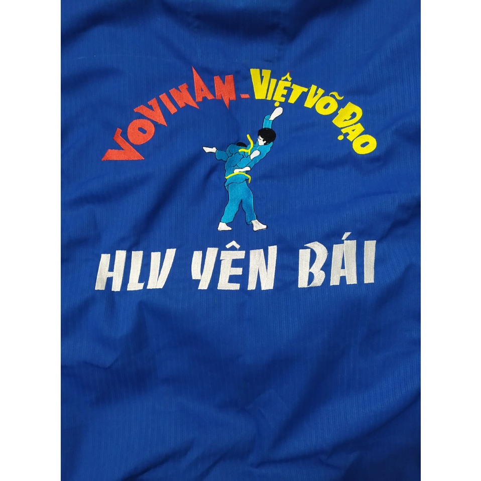 Võ Phục Vovinam Vải Sọc Cao Cấp Ailaikit Loại Tốt Xuất Khẩu Trang Phục Môn Võ Vovinam