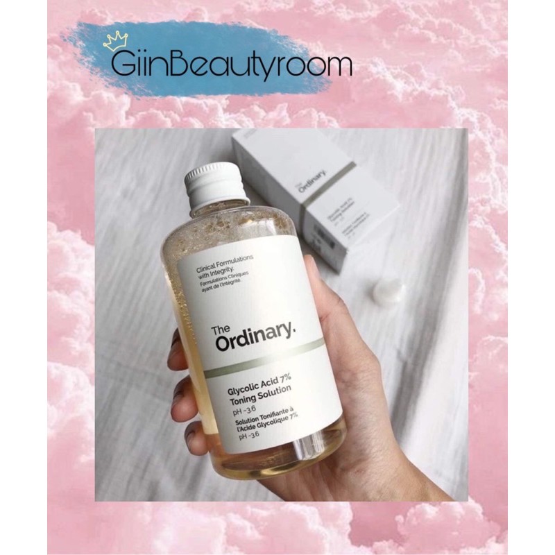 Toner tẩy da chết Ordinary Glycolic Acid 7%