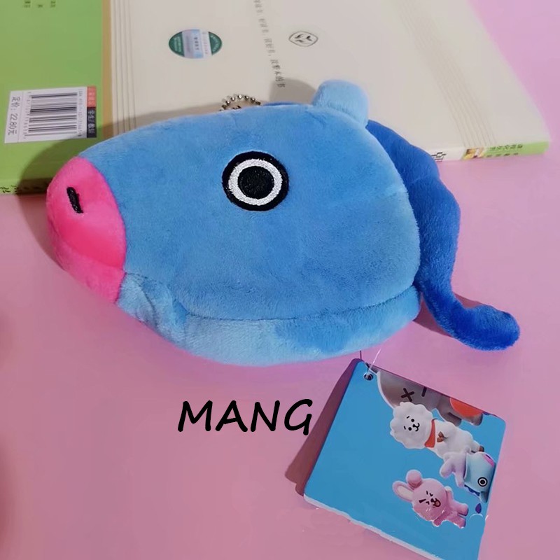 Túi Đựng Tiền Xu Hình Bt21 Dễ Thương