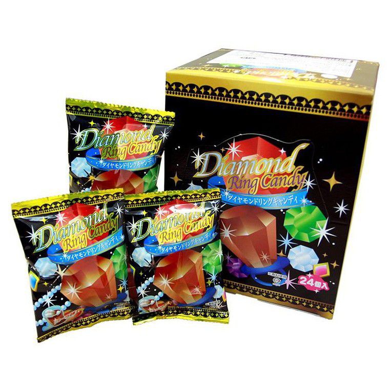 Kẹo nhẫn vị cola Diamond Ring Candy Cola 10g - Kẹo nhẫn kim cương Nhật Bản
