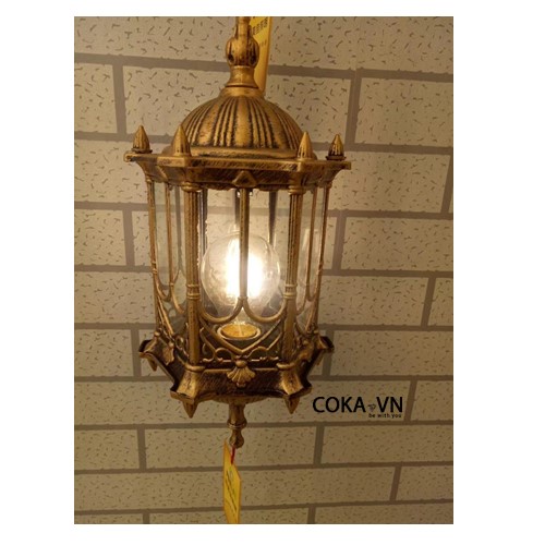 Đèn tường, đèn vách kính trong suốt cổ điển treo ban cổng trang trí, hành lang,cầu thang DT6625- sang trọng nhiều mẫu