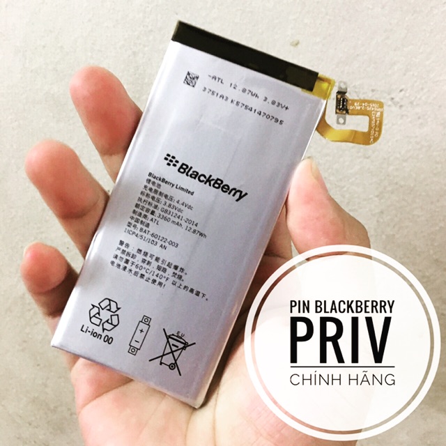 Pin BlackBerry chính hãng: pin BlackBerry Priv